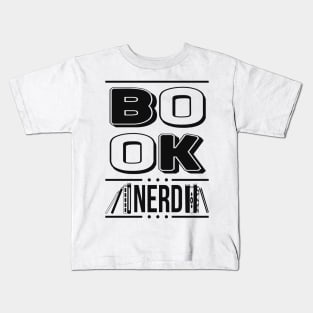 Book Nerd Books Lover Librarian Bibliophile Gift Kids T-Shirt